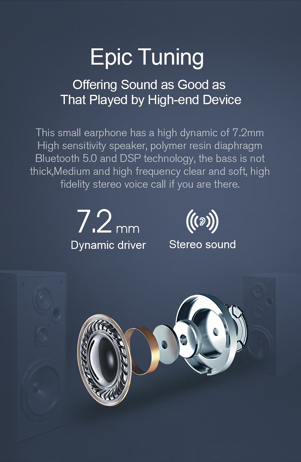 small earphone speaker
