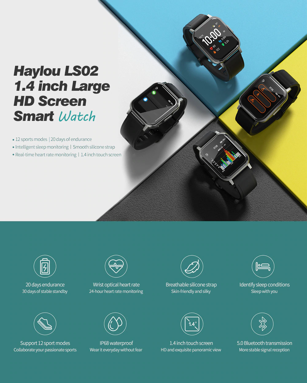 Haylou LS02 Smartwatch