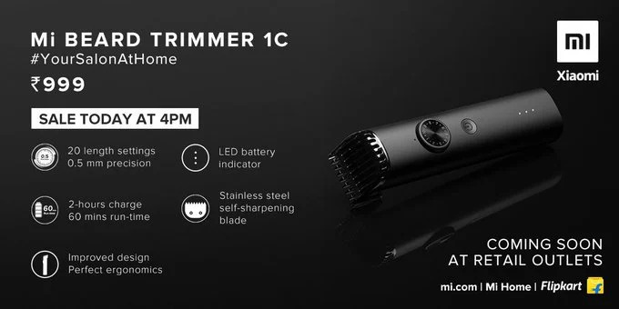 mi beard trimmer 2