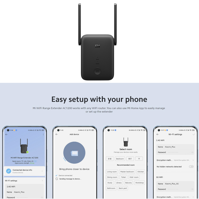 Mi WiFi Range Extender AC1200