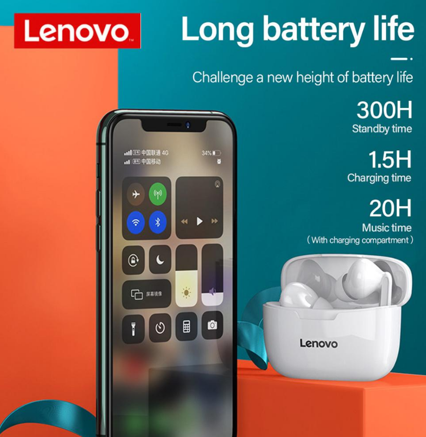 Lenovo XT90 TWS Wireless Bluetooth Earphones