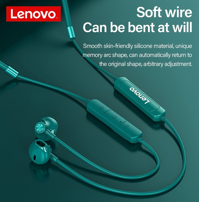 Lenovo SH1 Wireless Bluetooth Neckband Headphones