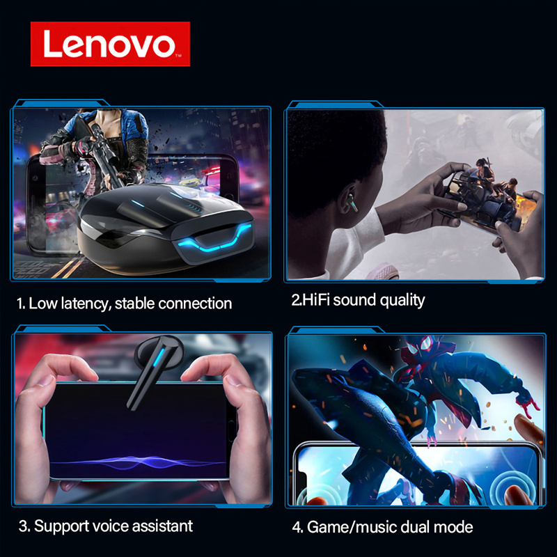 Lenovo XG02 TWS Wireless Bluetooth Earphones