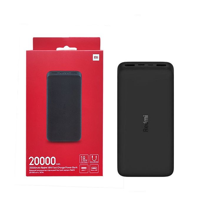 20000mAh Redmi 18W Fast Charge Power Bank